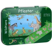 Axisis Kinderpflaster Wildtiere Dose
