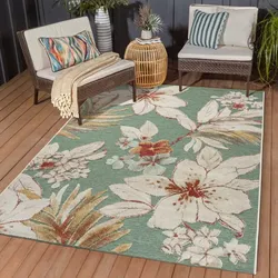 TaraCarpet In und Outdoor Teppich Fantasy Lilie