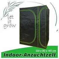 TSGPS Kingpower Gewächshaus Zuchtzelt Growschrank Zuchtschrank 120x90x145 cm