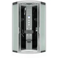 AcquaVapore Komplettdusche Duschkabine Fertigdusche Dusche D58-03M1 80x80 cm ohne 2K Scheiben Versiegelung