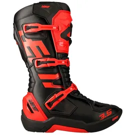 Leatt 3.5 Stiefel - Rot/Schwarz - 7 US