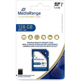 MediaRange MR969 Speicherkarte 128 GB, SDXC UHS-I Klasse 10