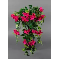 Seidenblumen Roß Bougainvillearanke 65cm Fuchsia-pink ZF künstliche Bougainvillea Ranke