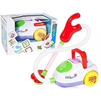 Premium Kinderstaubsauger Cleaner Spielzeug Staubsauger für Kinder - Soundeffekte - Saugfunktion - Schmutz-Bällchen