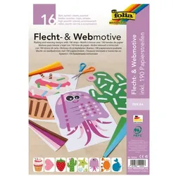 folia Bastelset »Flecht- und Webemotive«