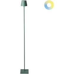Stehlampe LED Metall grün kabellos GAVARRESA