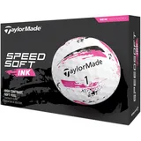 TaylorMade Speedsoft INK Golfbälle, rosa
