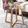 Wohnling Couchtisch Braun Eiche 58 x 58 x 47 cm