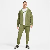 Nike Therma-FIT Fitness Kapuzenjacke Herren 326 rough green/htr/alligator/black L