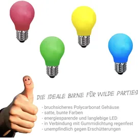 SPICELITE LED-Lichterkette spritzwassergeschützt 50 m Weiß