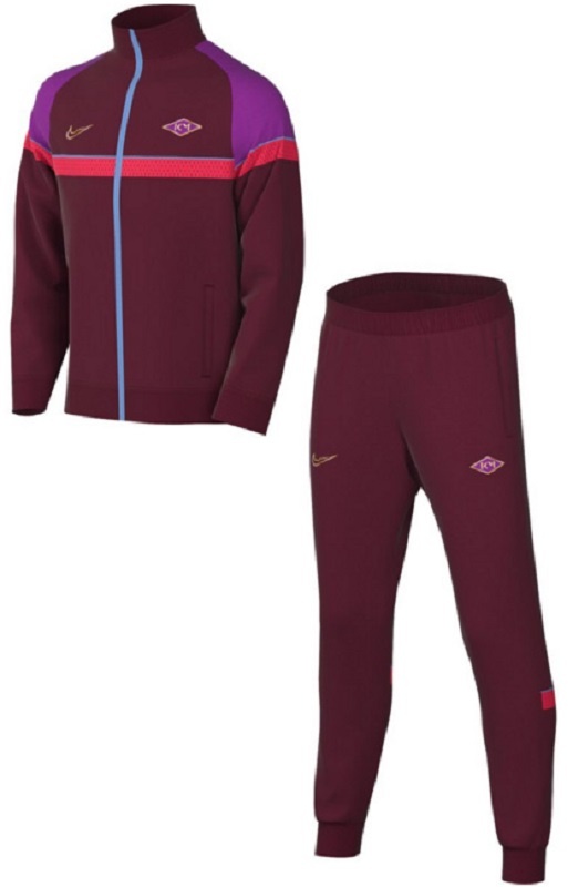Nike Kylian Mbappe Trainingsanzug Kinder - rot-137-147