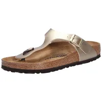 Birkenstock Gizeh BF Damen Zehentrenner, Größe:42 EU - Gold - 42