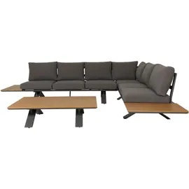 Mendler HWC-M62 Loungeset anthrazit/dunkelgrau