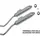 ARROW Auspuff Paar für Yamaha XT 660 R/X Aluminium/Edelstahl