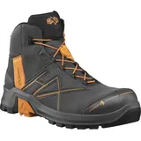 Haix CONNEXIS Safety+ GTX mid grau/orange Gr. 6 - Grau - 39