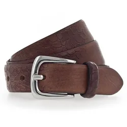 b.belt Charlisa Gürtel Leder dunkelbraun 95 cm