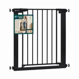 VOUNOT Treppenschutzgitter 75-82 cm Schwarz