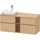 Duravit D-Neo Konsolenwaschtischunterbau wandhängend Natur Eiche Matt 1400x550x664 mm à DE4970L04300 DE4970L04300000,