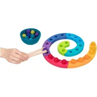 GoKi Farbsortierspiel und Adventsspirale 58354