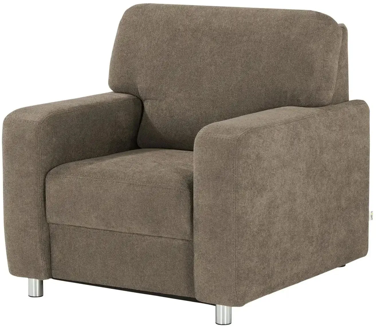 smart Sessel  Valencia , braun , Maße (cm): B: 88 H: 90 T: 93.0