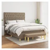 vidaXL Vasant 140 x 200 cm Taupe