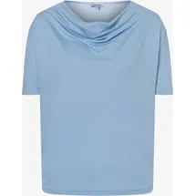 More & More Wasserfall-Ausschnitt Blau 34