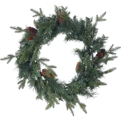 Dekokranz grün mit Zapfen ⌀ 60 cm KAMERUN