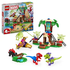 LEGO Marvel Super Heroes Spielset - Showdown am Baumhaus: Spidey-Rex vs. Gobby-Raptor 11200