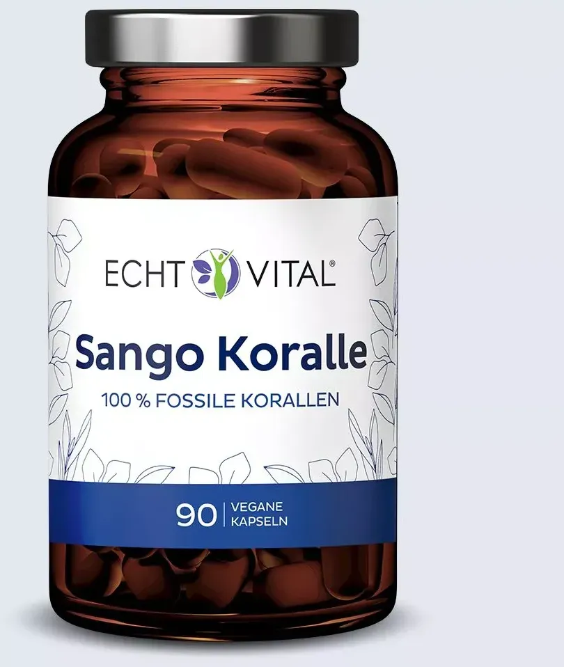 Sango Koralle Kapseln (90 Stück) - Echt Vital