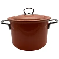 RIESS Riess, 2189-001, Fleischtopf mit Deckel 20cm, 4L, Emaille,