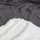 kamelshopping Musselin Decke Kuscheldecke 130 x 180 cm Grau/Schwarz