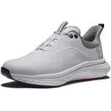 FootJoy Fj Quantum Golfschuh, Weiß, Blau, Rosa, 44) EU - 44 EU