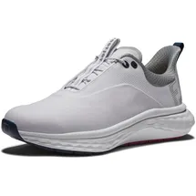 FootJoy Fj Quantum Golfschuh, Weiß, Blau, Rosa, 44) EU - 44 EU