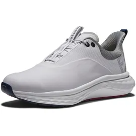 FootJoy Fj Quantum Golfschuh, Weiß, Blau, Rosa, 44) EU - 44 EU