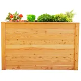 Westmann Hochbeet Klassik 130 130 x 65 x 84 cm Natur