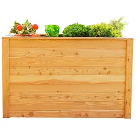 Westmann Hochbeet Klassik 130 130 x 65 x 84 cm Natur