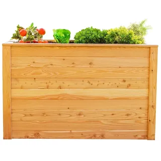 Westmann Hochbeet Klassik 130 130 x 65 x 84 cm Natur