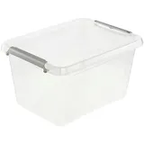 KEEEPER keeeper, Aufbewahrungsbox/Clipbox Lara, 15,5 Liter - Transparent