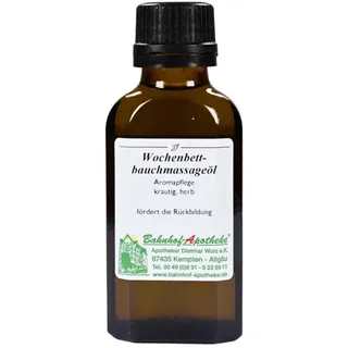 Bahnhof-Apotheke Wochenbettbauchmassageöl  50ml