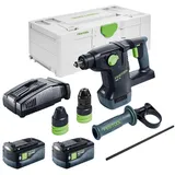 Festool KHC 18 EB-Basic inkl. 2 x 5,0 Ah + Schnellladegerät