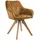 SalesFever Essgruppe, 5-teilig, 1 Tisch + 4 Stühle - goldfarben