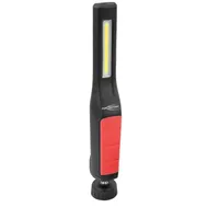 ANSMANN AG LED Arbeitsleuchte LED Akku Inspektionsleuchte 230lm Arbeitsleuchte kabellos magnetisch, COB-LED rot|schwarz