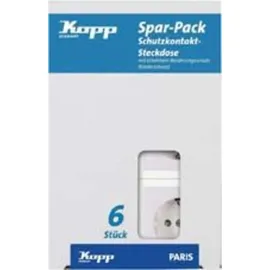 Kopp Schuko-Steckdose 1-f. UP m. Kinderschutz PAR arkt