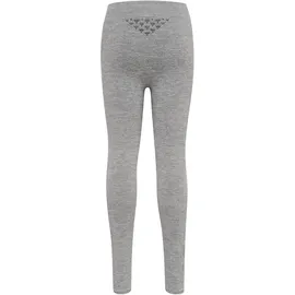 hummel hmlCI JUNIOR Seamless Tights Mädchen 2006 grey melange 164/176