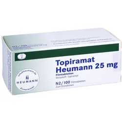 Topiramat Heumann 25 mg Filmtabletten 100 St