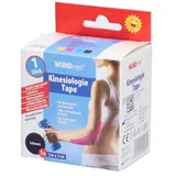 Axisis Kinesiologie Tape 5 cmx5 m schwarz