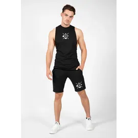 Gorilla Wear Cisco Drop Armhole Tanktop Schwarz/Weiß S