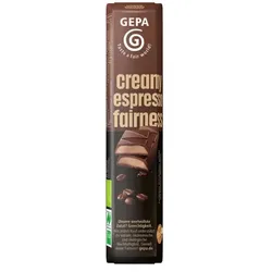 GEPA creamy espresso fairness Riegel bio