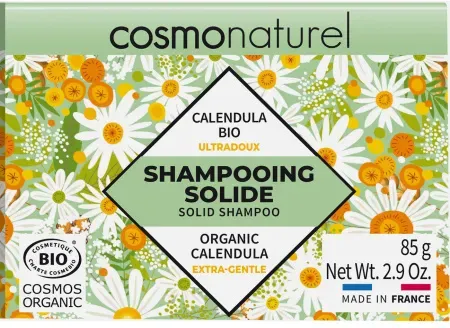 Cosmo Naturel Festes Shampoo Ultra Milde Calendula Bio 85g