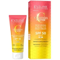 Eveline Cosmetics Vitamin C 3x Action Gesichtscreme LSF 50 30 ml